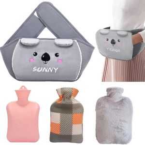 Warmtekruik - Warmwaterkruik - Waterkruik - Voor Pijnverlichting - 4ST - Draagbaar - Speels Patroon