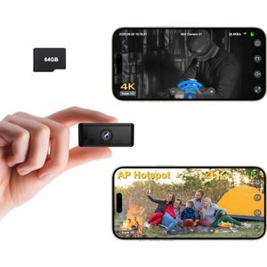 White-Label® Verborgen Camera - Spy Camera - Spionage - Zwart