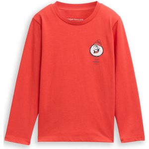 TOM TAILOR - Shirt - Oranje - Lange Mouw