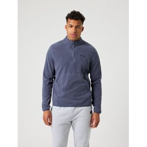 Björn Borg Fleece Vest Met Rits - Trui met Lange Mouwen Fleece - Odyssey Grijs - Maat L