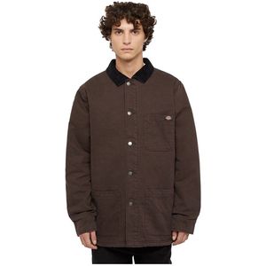 Dickies - Duck High Pile Fleece Line Chore Jas - Bruin - Regular Fit