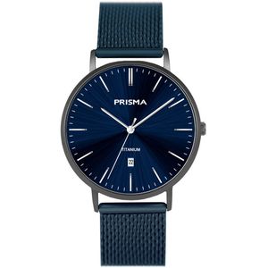 Prisma horloge P.1488 Heren Titanium Milanees