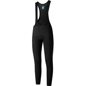 SHIMANO ELEMENT Fietsbroek lang met bretels heren Zwart -XXXL