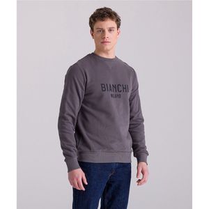 Santini Bianchi Milano Fan 2025 Sweatshirt Paars M Man,Vrouw
