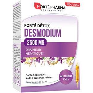 Forté Pharma Forté Détox Desmodium 2500 mg 20 Ampullen