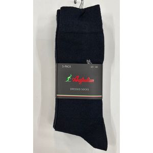 Australian Sokken - Unisex - 5-Pack - Maat 39-42 - Donker Blauw
