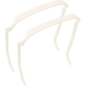 Zonnebril Haarband - Set van 2 - Zonnebril Haarband Effect - Haarband Zonnebril - Haarband- Haarbanden- 2 stuks - Wit
