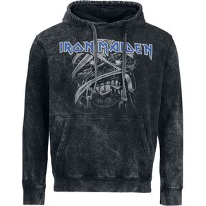 Iron Maiden Powerslave Trui met capuchon actraciet S - Katoen - Band merch, Bands