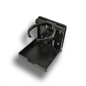 FES Marine - Inklapbare Bekerhouder - Zwart - Kunststof - Geschikt voor Bekers en Blikjes