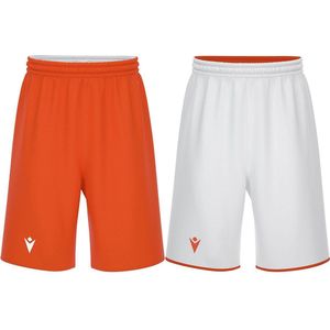 Macron X500 Reversible Short Heren - Oranje / Wit | Maat: 4XL