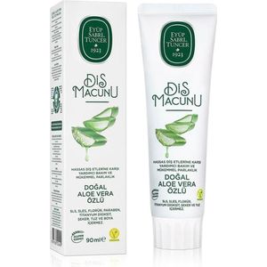 Eyüp Sabri Tuncer – 100% Plantaardige Tandpasta met Natuurlijke Munt – 90 ml – 100% Vegan – Glutenvrij