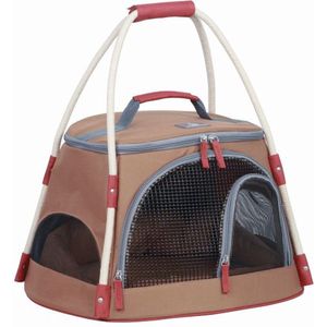 Nobby® - Dierendraagtas - 46X40X29CM - Rugtas - Luxe reistas - Reismand - Hond reistas - Kat reistas - Katten draagtas - Honden draagtas - Transporttas - Transportbox - Reisbench - Zwart