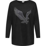 ONLY CARMAKOMA - CARALBA LS LONG TOP JRS - Dames - Blouses