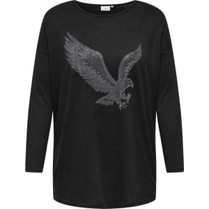 ONLY CARMAKOMA - CARALBA LS LONG TOP JRS - Dames - Blouses