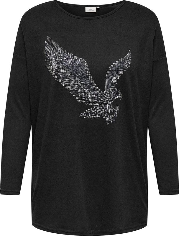 ONLY CARMAKOMA - CARALBA LS LONG TOP JRS - Dames - Blouses