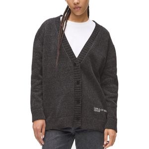 KARL LAGERFELD JEANS Gebreid vest  donkergrijs