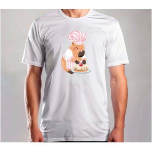 Capy Droom Sfeer - T Shirt - CuteGift - AdorableGift - GiftVibes - SoCute - SchattigCadeau - LiefCadeau - CadeauVibes - ZoLief - Capy - Capybara