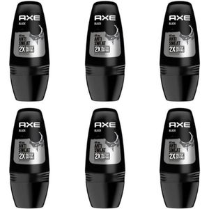 Axe Deo Roll-on – Black 50 ml (6 stuks)