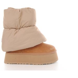 UGG classic mini puffer chestnut