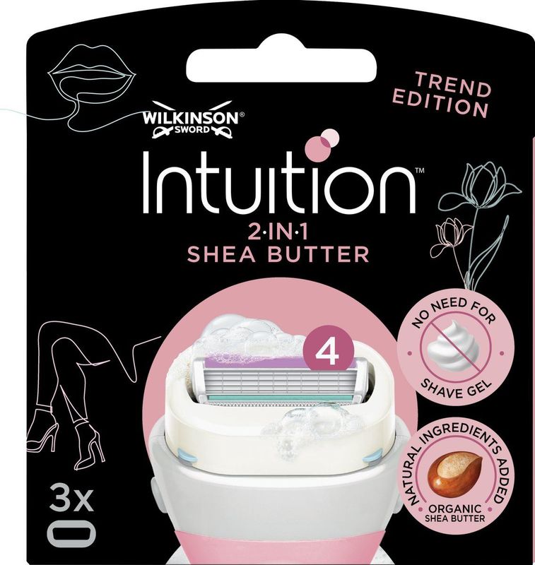 Wilkinson Sword Intuition Ultra Moisture Scheermesjes 3 stuks