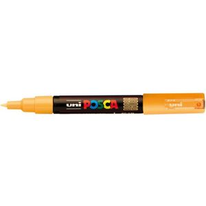 Krijtstift - Fineliner - Universele Marker - 54 Zalmroze Oranje - Uni Posca Marker - PC-1M - 0,7mm - 1 stuk
