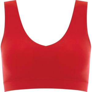 Chantelle Bralette top met vulling - Soft Stretch - Padded top - XL - Rood.