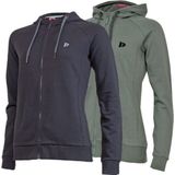 Donnay - Anna - Vest met Capuchon - Navy/Jungle Green - 2-Pack