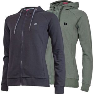 Donnay - Anna - Vest met Capuchon - Navy/Jungle Green - 2-Pack