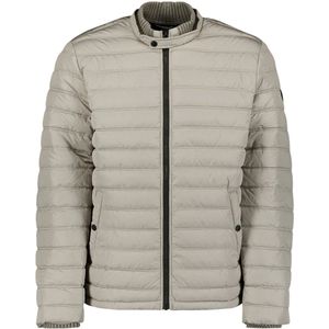 No Excess - Tussenjas - Greige - Gewatteerde Jas - Licht Gevoerd