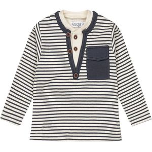 Dirkje jongens longsleeve Navy - 02 Boys frosty friends