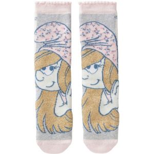 Smurfen sokken - De smurfin - Smurf - Benetton - maat 30-34. Met antislip
