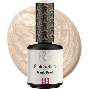 Pink Gellac Witte Gel Nagellak 15ml - Gelnagellak - Gelnagels Producten - Gel Nails - 143 Magic Pearl