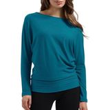 Urban Goddess - Budhi - Longsleeve Yoga Shirt - Blauw - Dames