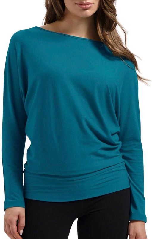 Urban Goddess - Budhi - Longsleeve Yoga Shirt - Blauw - Dames
