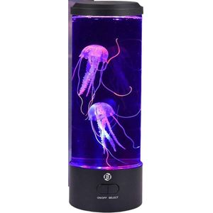 Equivera Jellyfish Lamp - Jellyfish Lavalamp - Jellyfish Nachtlamp - LED - Elektrisch - Nachtlamp - Kinderen en Volwassenen - Cadeau