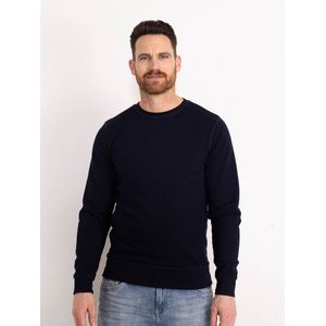 Petrol Industries - Heren Essential Crewneck Sweater - Blauw - Maat XS