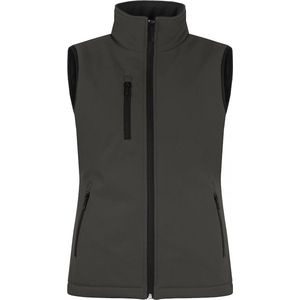 Clique Padded Softshell Vest Women 020959 - Donkergrijs - XS
