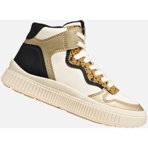 Geox - Laquinny - Sneakers - Licht Ivoor en Platina