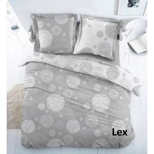 FLANEL Laken 2 persoons 240x300 met kussenslopen LEX