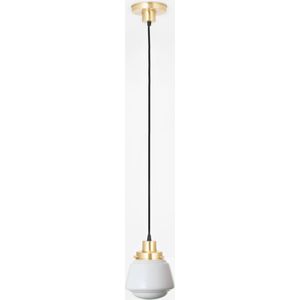 Art Deco Trade - Hanglamp aan snoer High Button 20's Messing