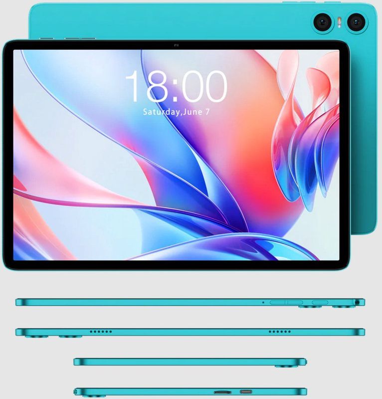 Teclast P30 - Tablet - 10,1 inch - Android 14 - 128 GB ROM - UNISOC T606 Octa-Core