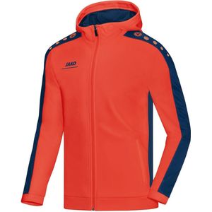 Jako Striker Jas met Capuchon - Jassen  - oranje - 2XL