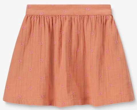 Sissy-Boy - A-lijn Rok - Oranje - Met Embroidery