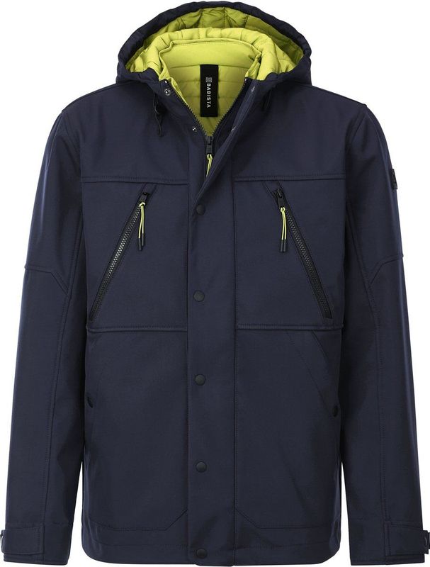 Babista - ANVIRO - Softshelljack - Donkerblauw