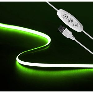 Led strips USB LED TV-achtergrondverlichting Strip Licht 2m 5V 960LEDs dimbaar groente COB-ledband CRI90+ 4mm-dikte lint voor keuken-slaapkamer-dartbord-interieurdecoratie DIY