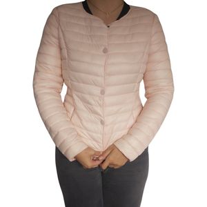 Licht gewicht zomer jas lichtroze L