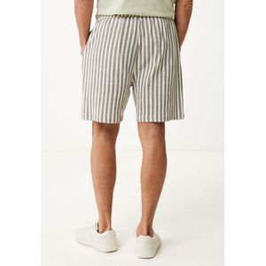 Mexx Short Striped Herb Green Heren - Maat L
