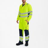 Engel Safety Light overall 4545-319 - Hi-vis Yellow / Blue Ink - L