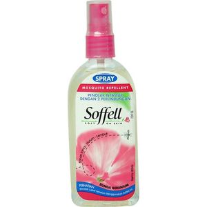 Soffell Soft on Skin muggenspray (Bunga Geranium) - 80ml