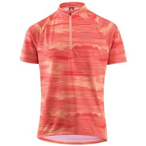 Loeffler Korte Mouw Wielertrui Oranje 140 cm Jongens,Meisjes